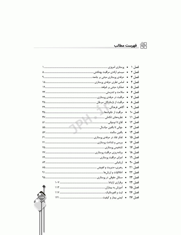 مرور جامع DRS مبانی مراقبت‌های پرستاری پوتر و پری و کوزیر و ارب