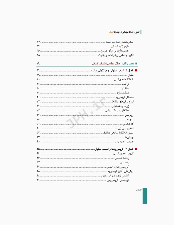 اصول ژنتیک پزشکی و ژنومیک امری 2022 دکتر نوری دلویی