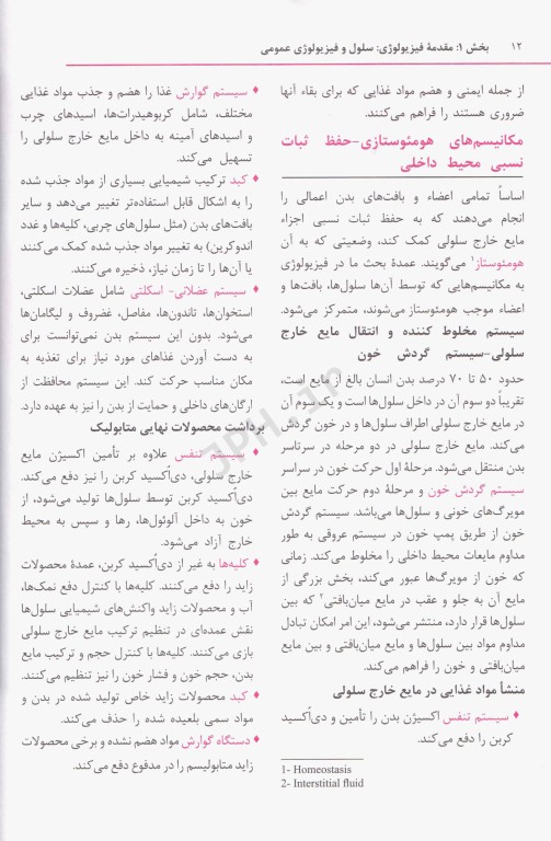 چکیده فیزیولوژی پزشکی گایتون و هال 2021 دکتر قاسمی