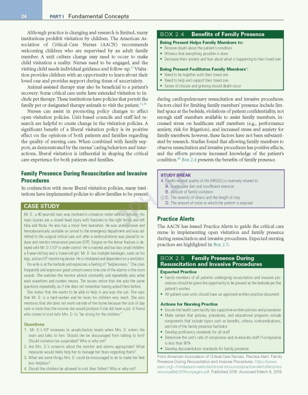 مقدمه‌ای بر پرستاری مراقبت‌های ویژه Introduction to Critical Care Nursing | 2020