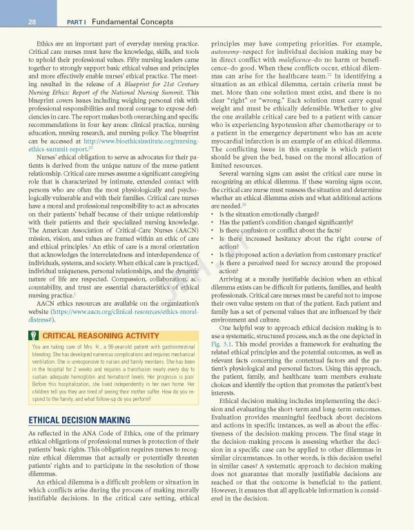 مقدمه‌ای بر پرستاری مراقبت‌های ویژه Introduction to Critical Care Nursing | 2020