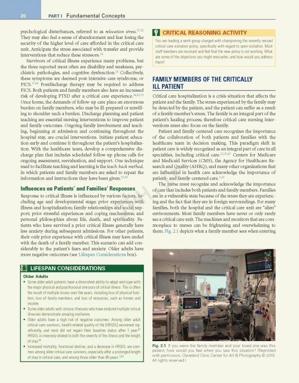 مقدمه‌ای بر پرستاری مراقبت‌های ویژه Introduction to Critical Care Nursing | 2020