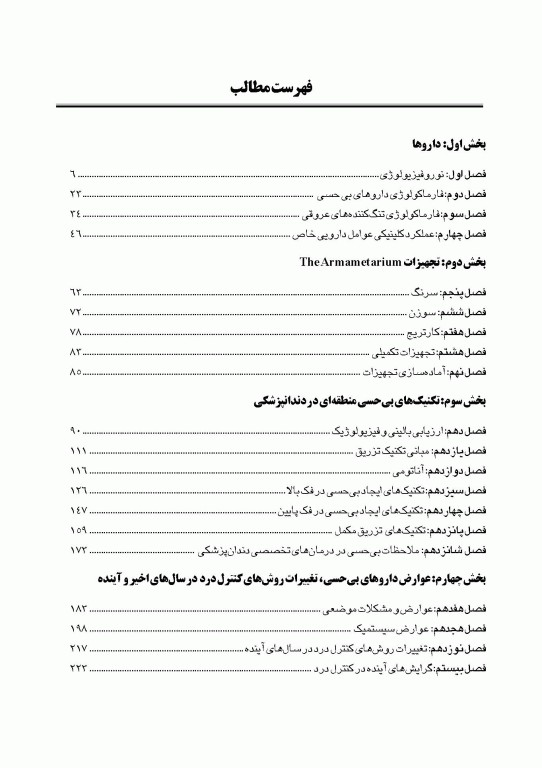 چکیده مراجع دندانپزشکی CDR بی حسی موضعی مالامد 2020