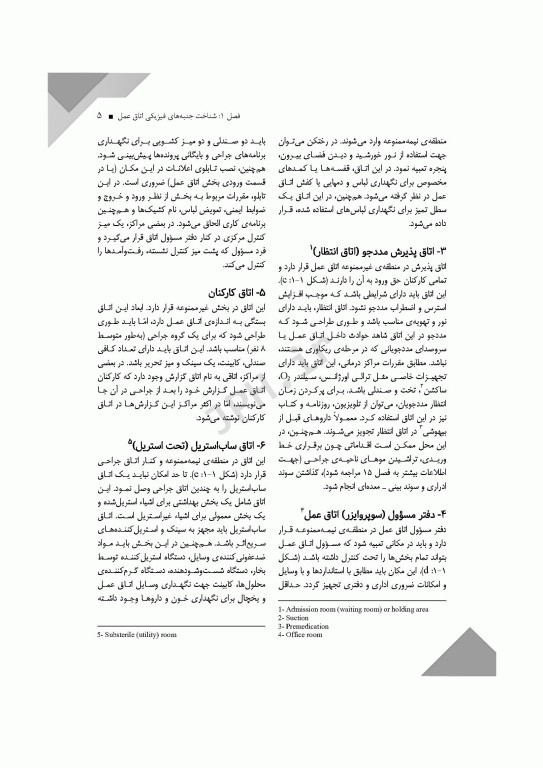 اصول و فنون کار در اتاق عمل