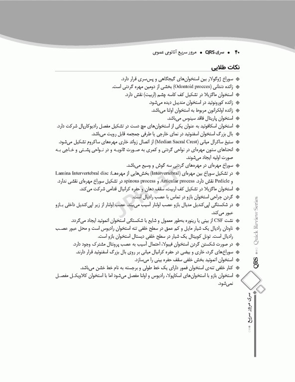 سری مرور سریع QRS آناتومی عمومی