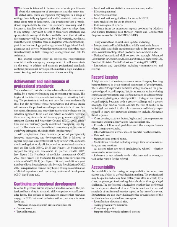 اورژانس‌های مامایی در یک نگاه | Midwifery Emergencies at a Glance 2018