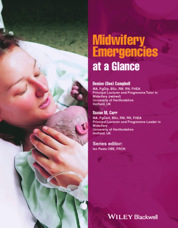 اورژانس‌های مامایی در یک نگاه | Midwifery Emergencies at a Glance 2018