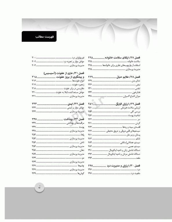 چکیده مبانی پرستاری کوزیر و ارب 2021