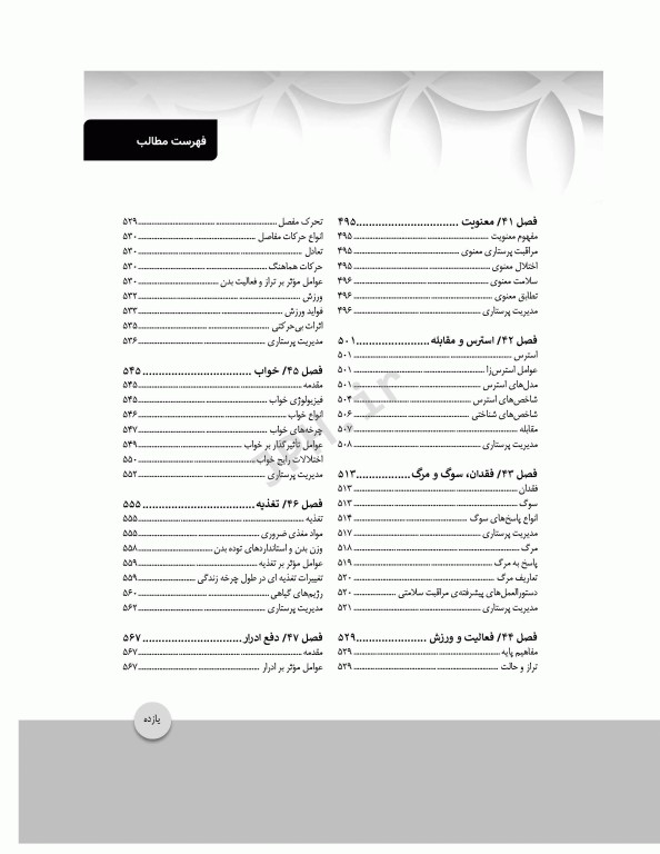 چکیده مبانی پرستاری کوزیر و ارب 2021