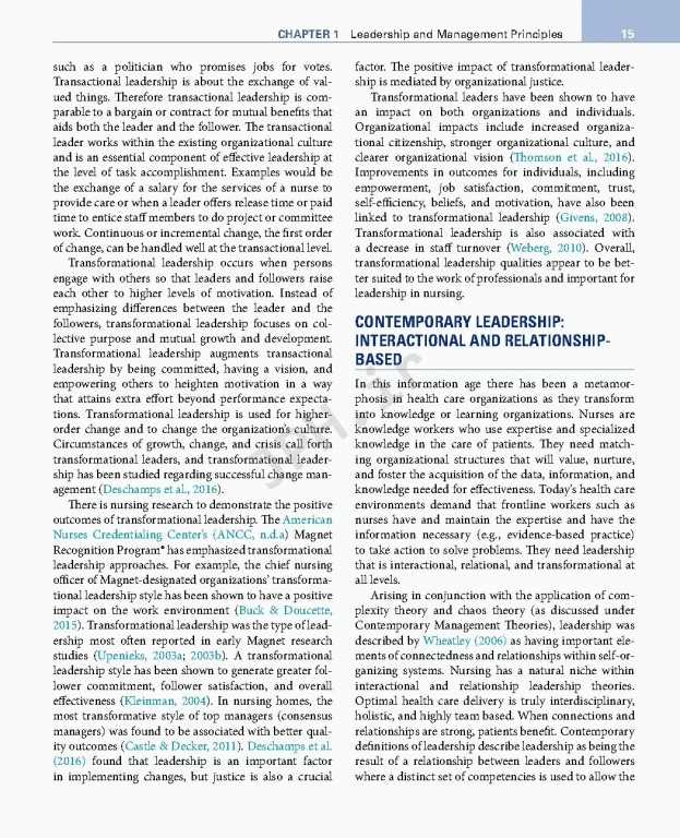 رهبری و مدیریت مراقبت‌های پرستاری هابر 2021 | Leadership and Nursing Care Management 7th edition