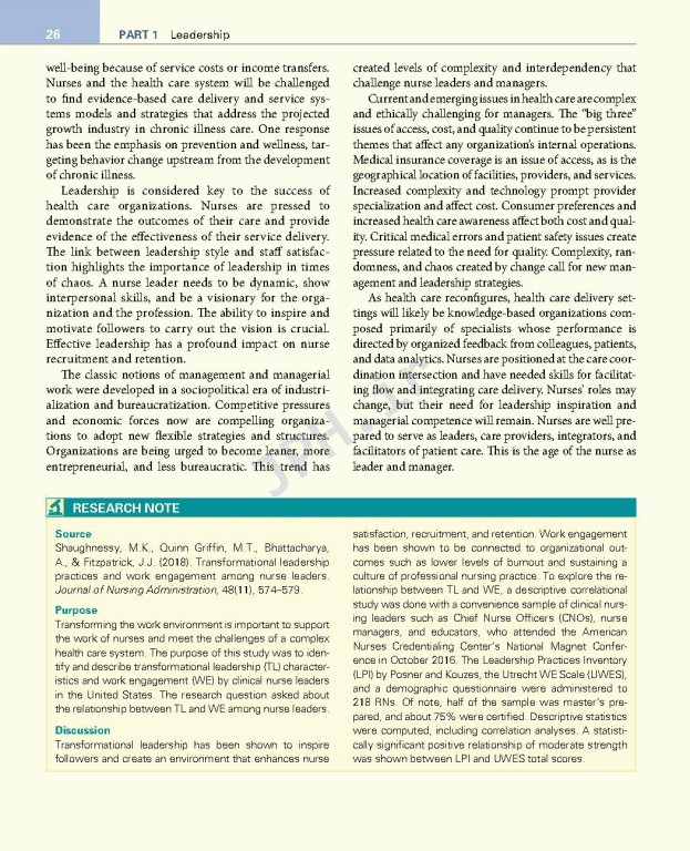 رهبری و مدیریت مراقبت‌های پرستاری هابر 2021 | Leadership and Nursing Care Management 7th edition