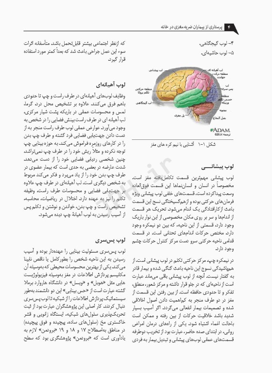 پرستاری از بیماران ضربه مغزی در خانه