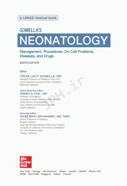 نوزادان گوملا 2020 | Gomella's Neonatology 8th Edition