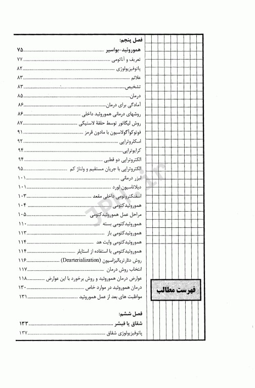 بیماری‌های آنال دانشگاه علوم پزشکی شیراز