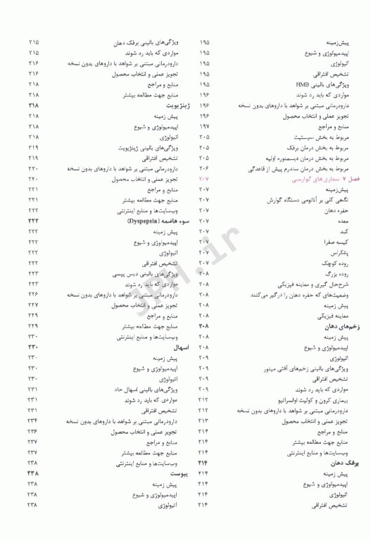 نشانه‌های بالینی، تشخیص و درمان در داروخانه پاول روتر 2021