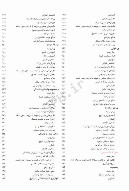 نشانه‌های بالینی، تشخیص و درمان در داروخانه پاول روتر 2021