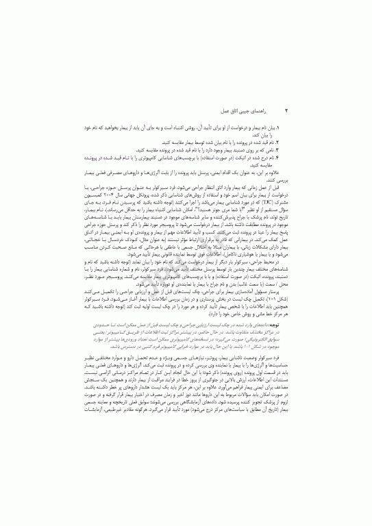 راهنمای جیبی اتاق عمل گلدمن 2020