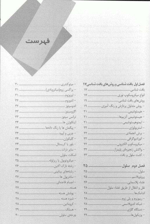 مرور جامع بافت شناسی انسانی