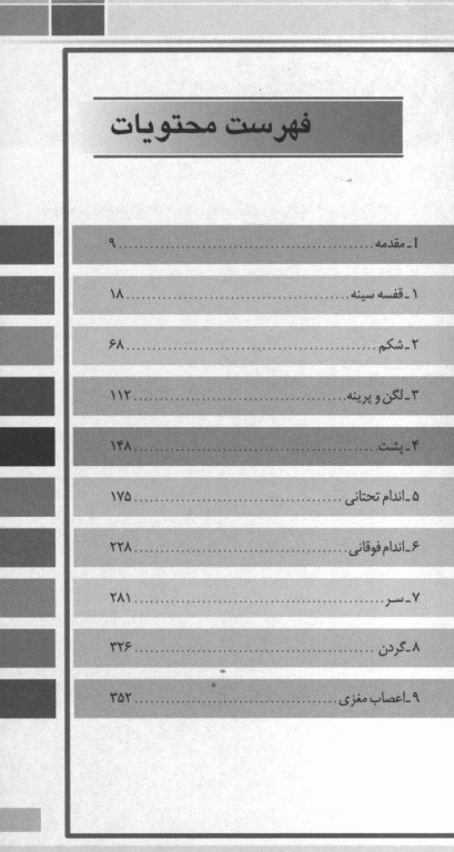 اطلس جیبی آناتومی بالینی مور