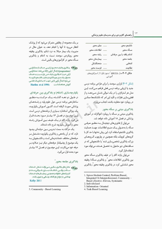 راهنمای کاربردی برای مدرسان علوم پزشکی هاردن