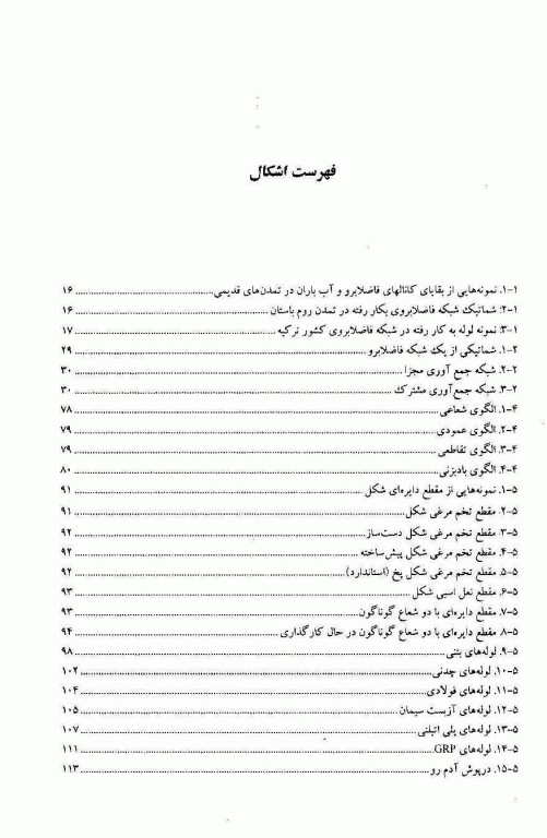 مبانی بهداشتی طراحی شبکه جمع آوری فاضلاب