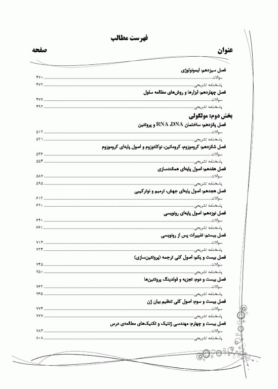 بانک سوالات IQB پلاس زیست‌شناسی سلولی و مولکولی