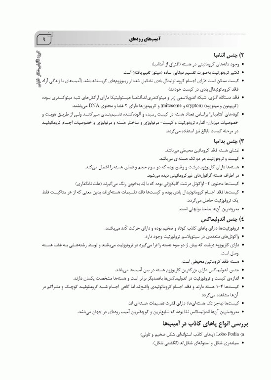 جامع تک‌یاخته شناسی همراه با سوالات تالیفی و نکات کلیدی