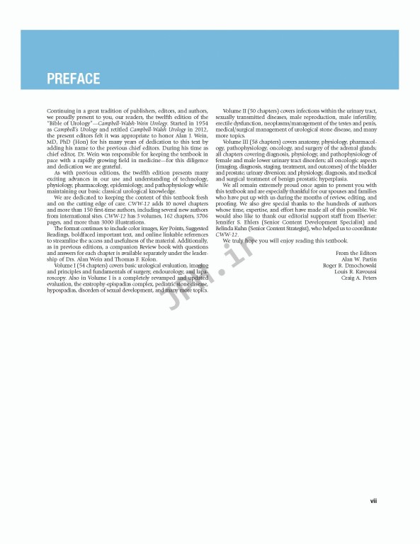 اورولوژی کمپبل2020 | Campbell Walsh Wein Urology