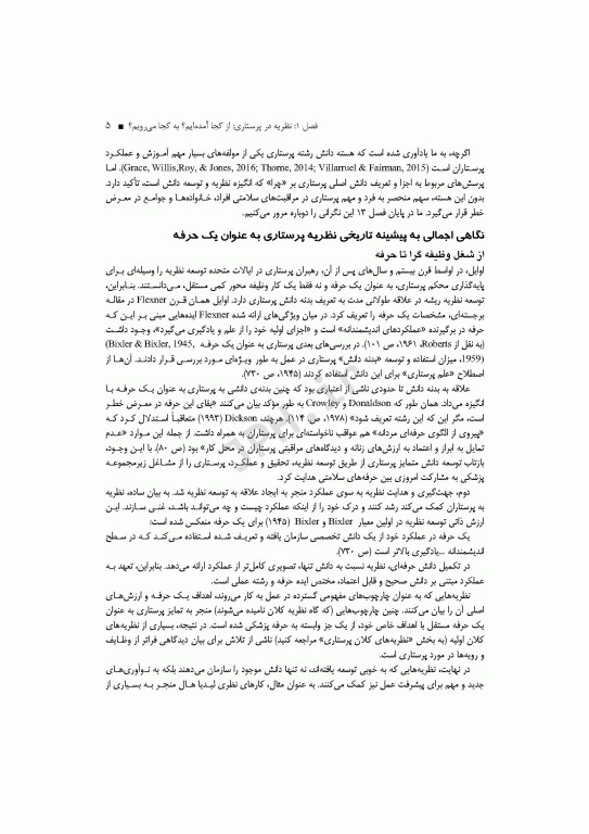 رویکردهای نظریه‌پردازی در پرستاری واکر 2019