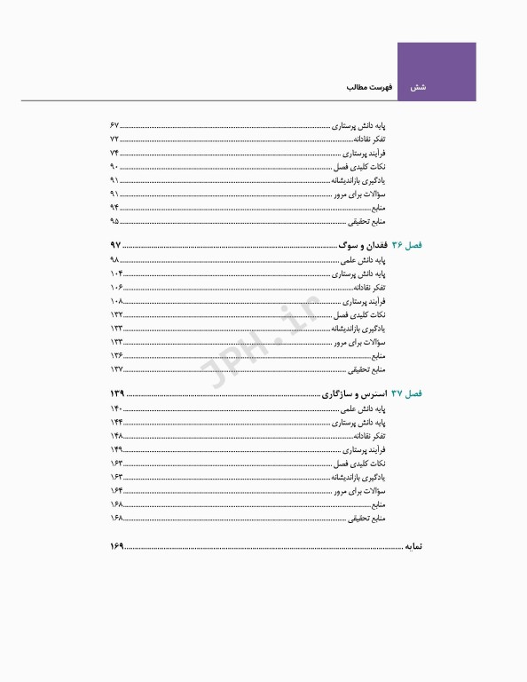 اصول و مبانی پرستاری پاتروپری 2021 جلد6 مبانی روانی اجتماعی عملکرد پرستاری