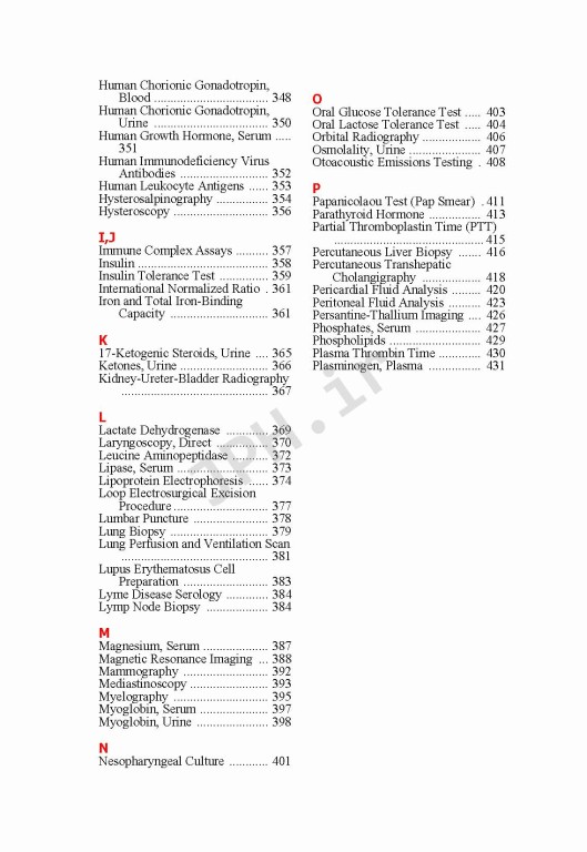 راهنمای جیبی آزمون‌های تشخیصی و آزمایشگاهی برونر و سودارث