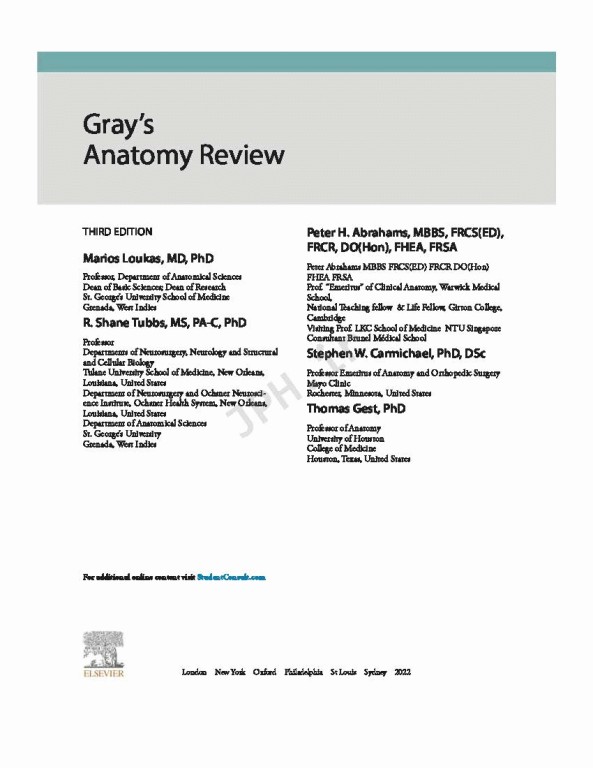 مرور آناتومی گری 2022 | Gray's Anatomy Review