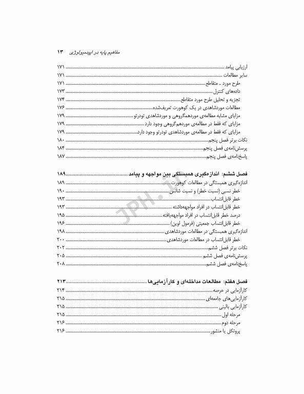 مرور جامع DRS اپیدمیولوژی