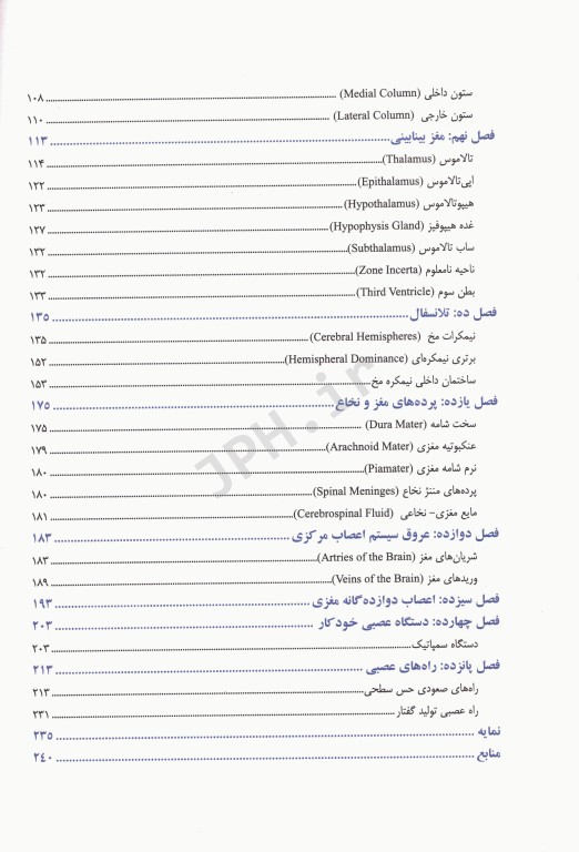 نوروآناتومی همراه با نکات بالینی دکتر اکبری