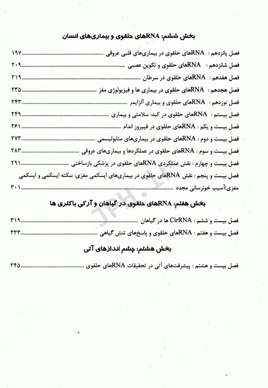 RNAهای حلقوی و بیوژنز و عملکردها ریحانه دهقان‌زاد