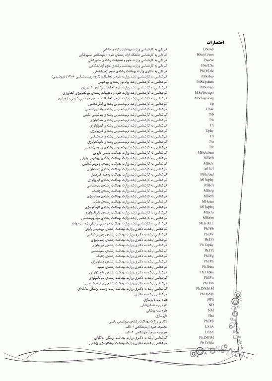 بانک سوالات AGK بیوشیمی