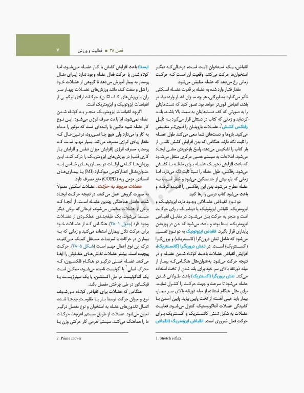 اصول و مبانی پرستاری پاتروپری 2021 جلد7 مبانی فیزیولوژیک عملکرد پرستاری