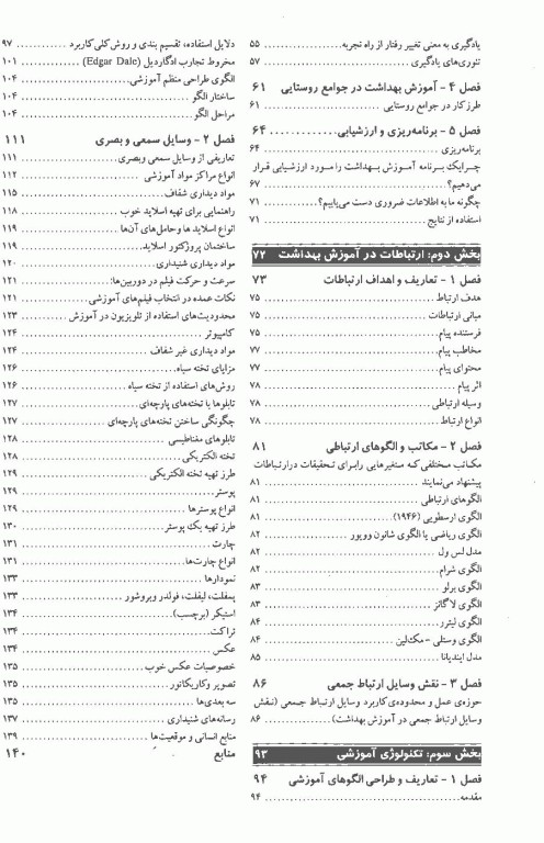 آموزش بهداشت ارتباطات و تکنولوژی آموزشی دکتر باقیانی مقدم