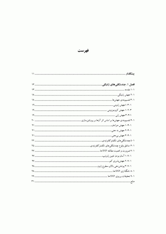 چندشکلی‌های تک نوکلئوتیدی (SNPs) در ژنوم