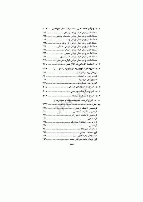 راهنمای بالینی تکنولوژی جراحی