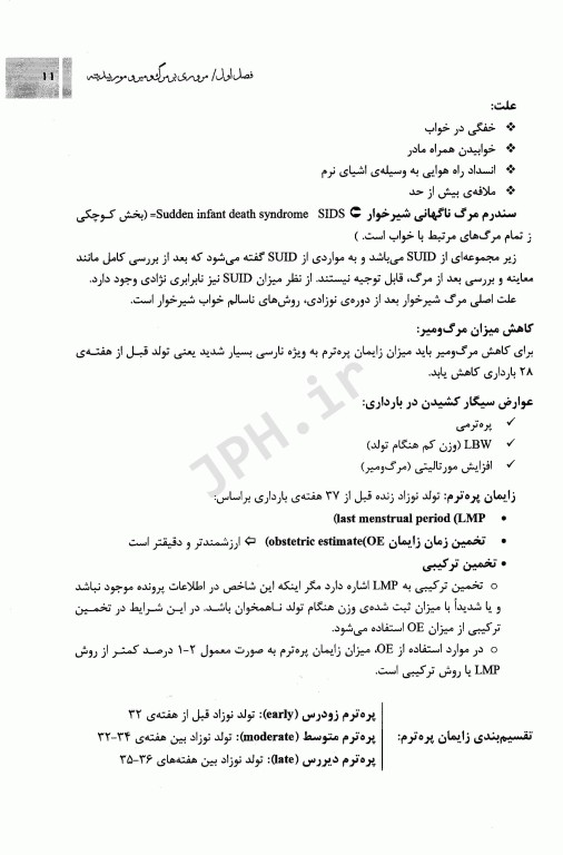 نوزادان نلسون 2020 طبقه‌بندی شده