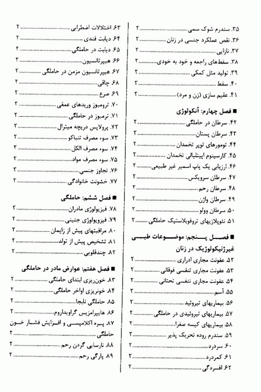 بیماری‌های زنان و مامایی در یک نگاه