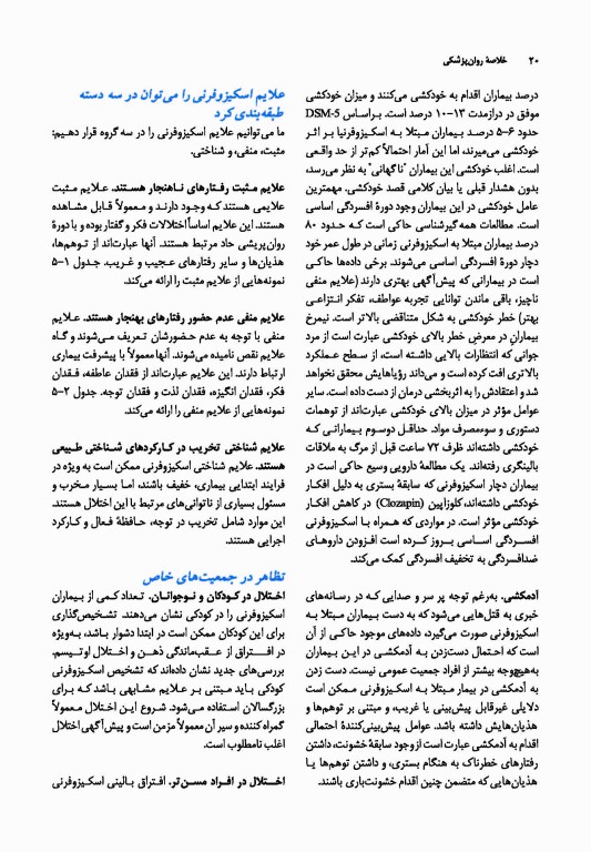 خلاصه روان پزشکی کاپلان و سادوک 2022 جلد دوم