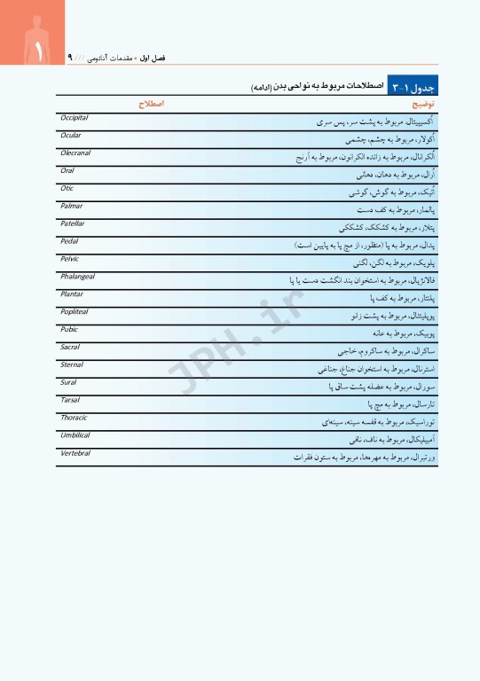 آناتومی برای دانشجویان هوشبری دکتر گلچینی