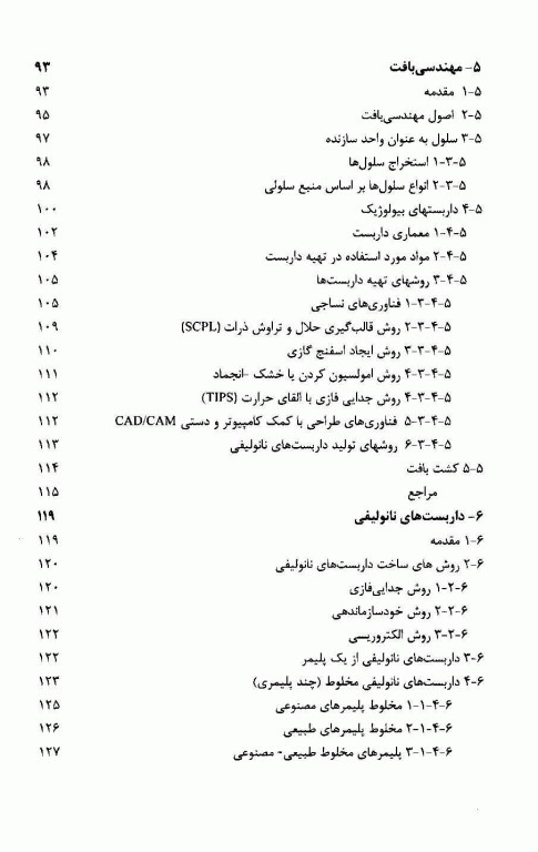 نانو الیاف در پزشکی بازساختی و مهندسی بافت