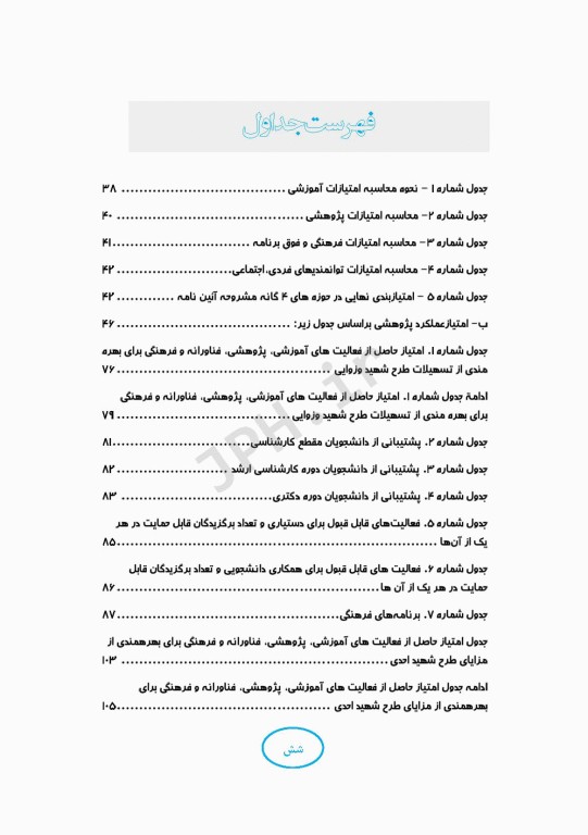 تبیین و بررسی آیین نامه‌های جوایز تحصیلی