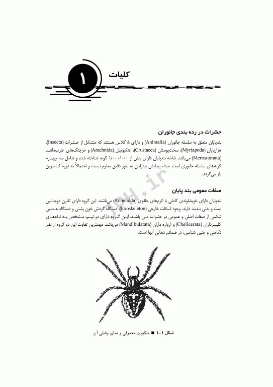 بانک آزمون حشره‌شناسی با پاسخ تشریحی