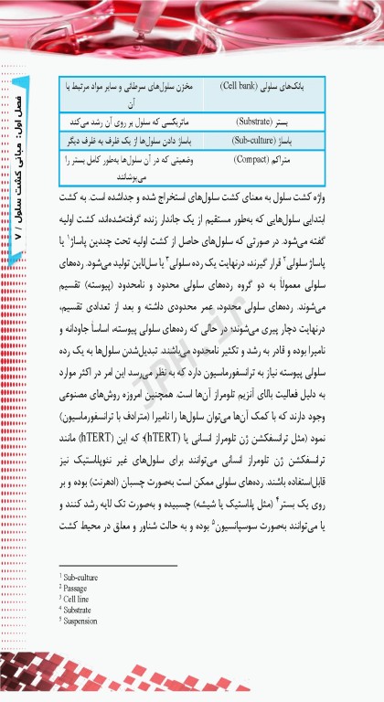 اصول و مبانی کشت سلولی به زبان ساده و کاربردی