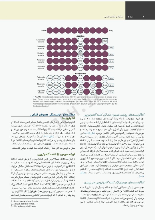 درسنامه اندوکرینولوژی ویلیامز 2020 جلد5 عملکرد و تکامل جنسی