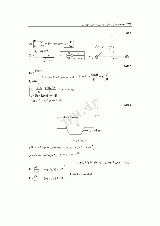 آزمون‌های کنکور ارشد وزارت بهداشت MSE فیزیک پزشکی جلد دوم